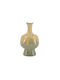 Artekko Vază Decorativă Ceramică Glazurată Verde 14x11.5xÎ27.5cm