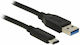 Sbox USB 2.0 Кабел USB-C мъжки - USB-A 1.5m CAB0149