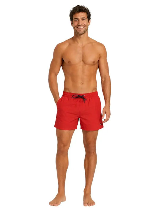 Scuola Nautica Italiana Men's Swimwear Shorts Red