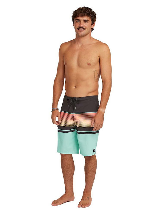 O'Neill Men's Swimwear Shorts Black - Green Str...