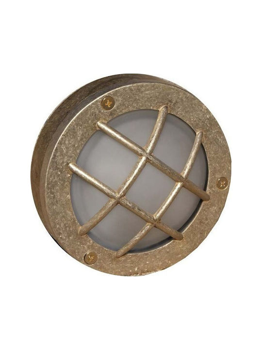 KT Lighting Wandmontiertes Außenleuchte Silber