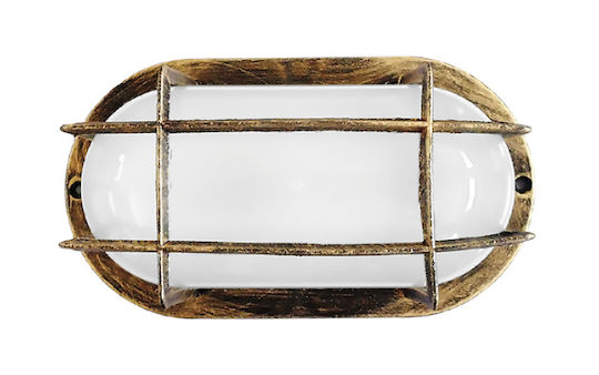 Heronia Her-400 Wandmontierte Schottwand Außenbeleuchtung E27 IP54 21x10x8.5cm