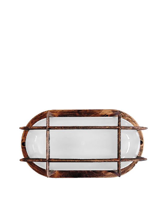Heronia Her-400 Wall-Mounted Outdoor Bulkhead E27 IP54 21x10x8.5cm