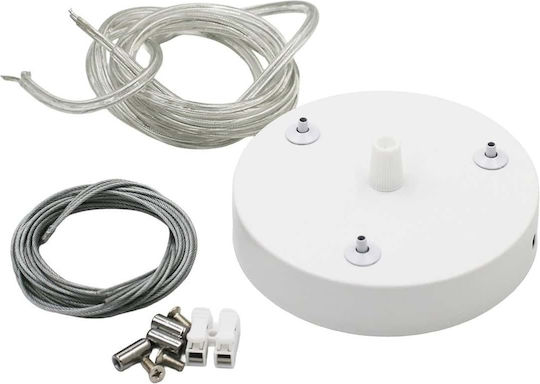 Adeleq Post Mounting for Lighting White 21-30