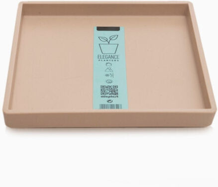 Micplast Πιάτο Γλάστρας Πλαστικό Μπεζ 29x29εκ. 11.24.04.20