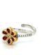 Dimitrios Exclusive Women's Ring with Zircon from Silver