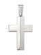 Triantos Women's White Gold Cross 14K Without Chain