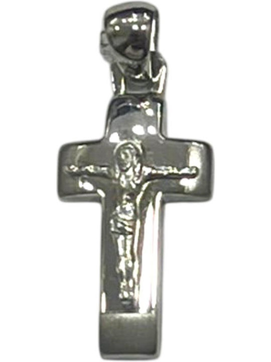 Männlicher Kreuz aus Silber Ohne Kette