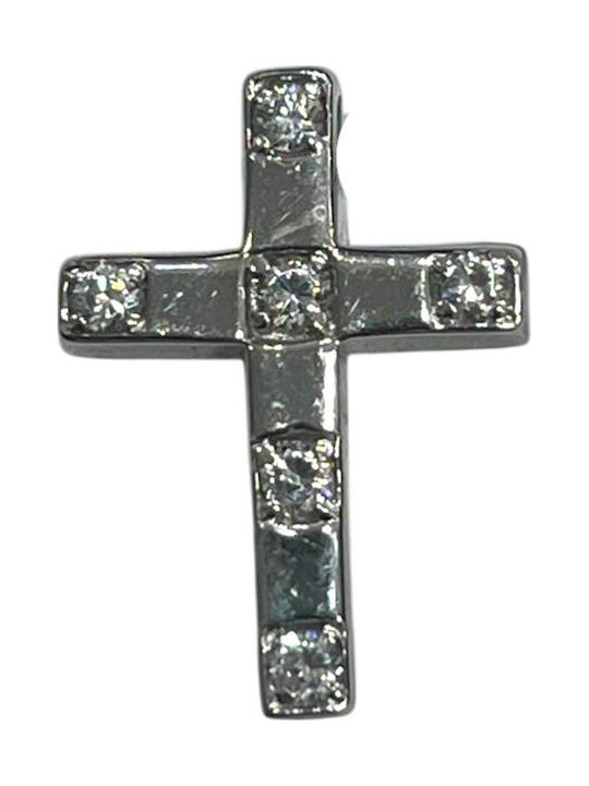 Damenkreuz aus Silber ohne Kette
