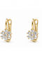 Daskalakis 14K Gold Dangle Earrings with Stones