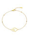 Bag to Bag Women's Chain Bracelet With Heart Design