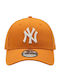 New Era League Essential 9forty Ny Καπέλο Πορτοκαλί-60942608-orange