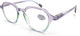 Optosquad Damentaschen Lesebrillen +4.00 in Lila Farbe OPT-1226-1