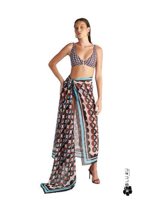 Blu4u Polca Borders Women’s Printed Pareo 26383462-47
