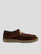 Δερμάτινα Ανδρικά Loafers σε Καφέ Χρώμα