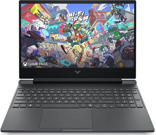 HP Victus 15-fa2102nw 15,6" IPS Vollständige HD (Kern 5-210H/24GB/512GB SSD/GeForce RTX 5060/Kein Betriebssystem) Dunkelgrau (US Tastatursprache)