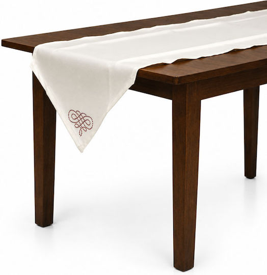 POL Tischdecke Ecru 45x150cm