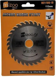 Mizoo Cutting Disc for Wood 115mm Mizoo Cutting Disc for Wood 115mm