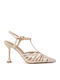 Pumps aus Beigem Lackleder