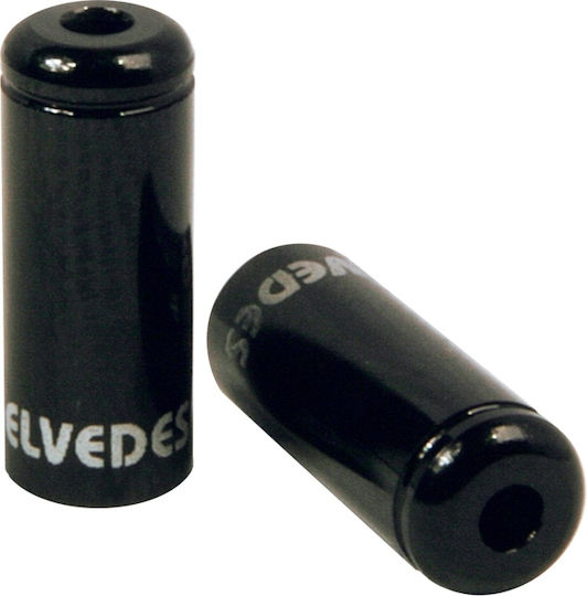 Τελείωμα Καλωδίου Φρένων Elvedes 5 Mm Μαύρο