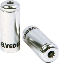 Τελείωμα Καλωδίου Φρένων Elvedes 5 Mm Ασημί