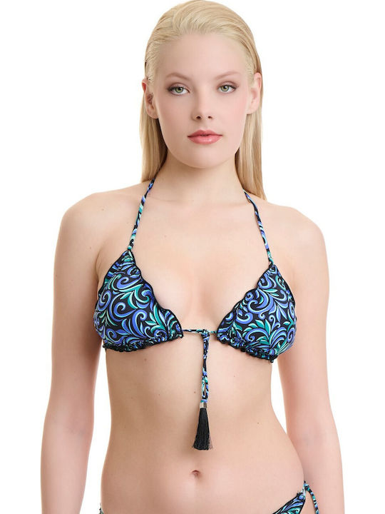 Erka Mare Bikini Τριγωνάκι Black Multi