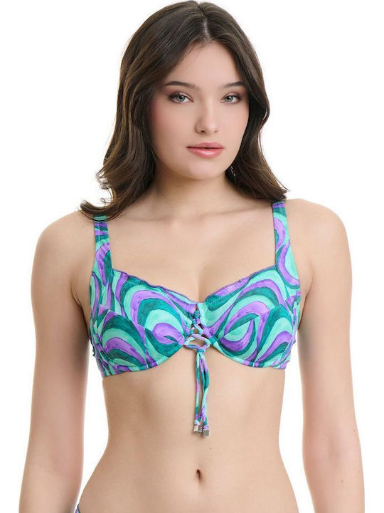 Bikinioberteile F Becher Grünes Aqua