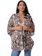 Cardigan Pentru Femei Kimono Negru