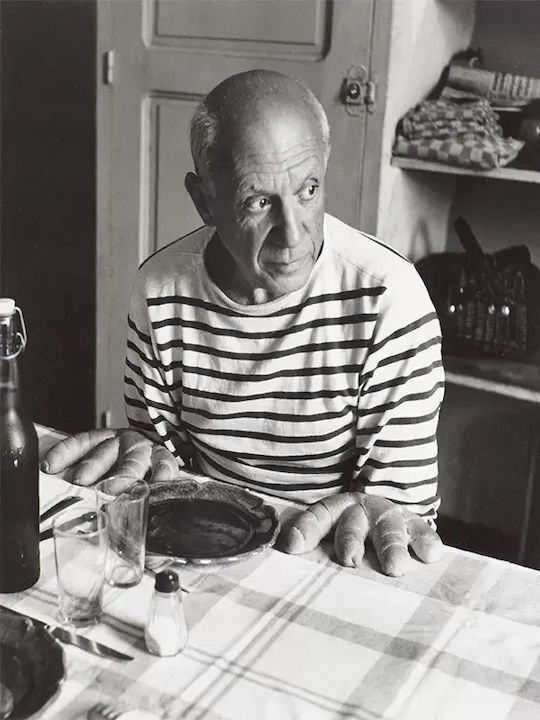 Poster Pablo Picasso Prt022 40cm X 50cm Λευκή Ξ...