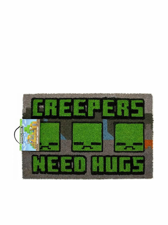 Pyramid International Πατάκι Εισόδου Minecraft Creeper Face 40x60εκ.