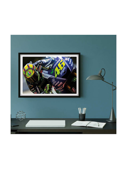 Poster Motogp Valentino Rossi Gp021 40cm X 50cm...