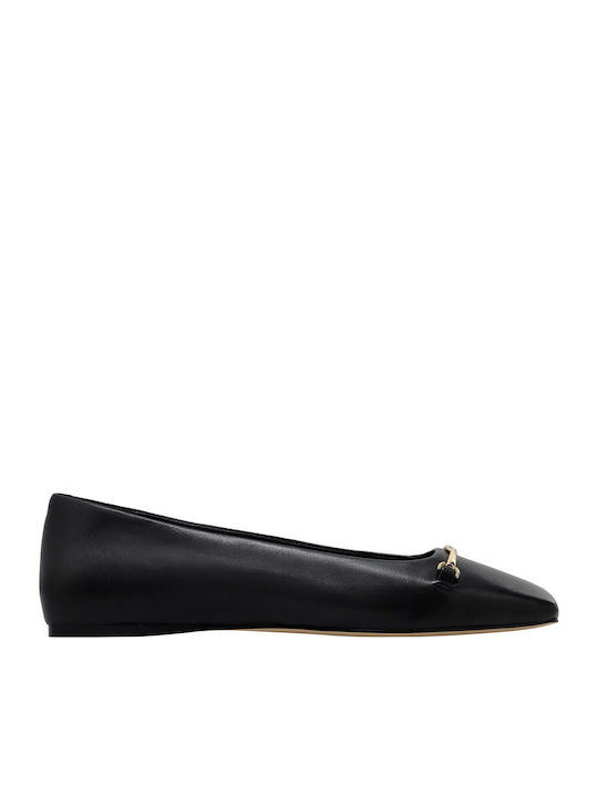 Michael Kors Damen Ballerinas aus Leder in Schw...