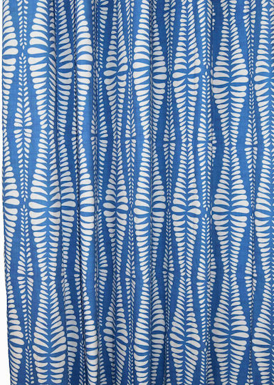 Decocraft Curtain With Pencil Pleat Ivy Blue 150x260cm
