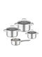 Rosle Stainless Steel Pots Set 4pcs