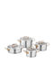 Korkmaz Proline Stainless Steel Pots Set 4 Pieces