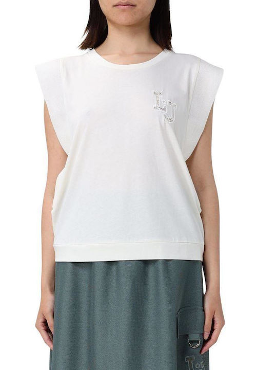 Liu Jo Γυναικείο T-shirt Coconut Milk
