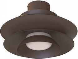 Mantra Aconcagua Πλαφονιέρα 106cm με Φως Λευκή / Καφέ Mantra Aconcagua Πλαφονιέρα 106cm με Φως Λευκή / Καφέ
