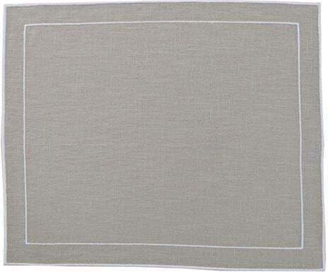 Nakas Concept Stoff Tischsets Grau 48x40cm 4 Stück