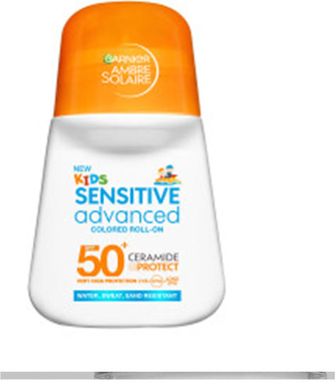 Garnier Protecție Solară Sensibilă Avansată SPF50 SPF50+ Waterproof Stick Pentru Copii 50ml