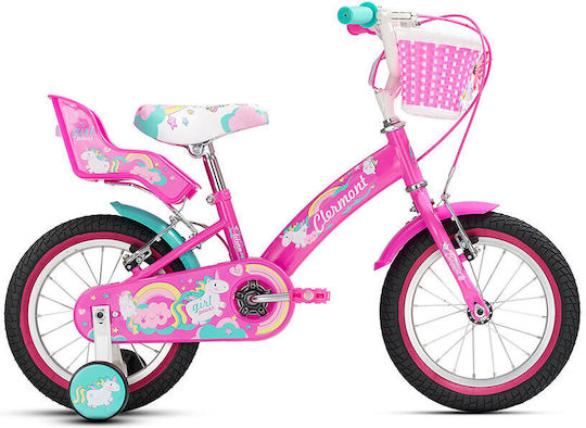 Clermont Lilian 14" Kids' Mountain Bike (2026) Fuchsia
