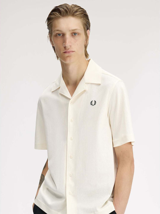 Fred Perry Κοντομάνικο Πουκάμισο σε Κανονική Γρ...
