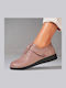 Damen Oxfords in Khaki Farbe