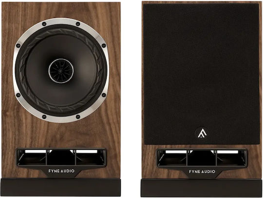 Fyne Audio F500S Paar Passive Hi-Fi-Lautsprecher Buch selbst 50W 1 Weg P20.4xB31.7xH32.5cm Walnuss