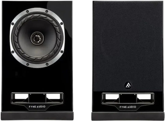 Fyne Audio F5S Ζεύγος Ηχείων Hi-Fi Βιβλιοθήκης 45W 1 Δρόμου Π17.4xΒ24.9xΥ28.5εκ. Gloss Black