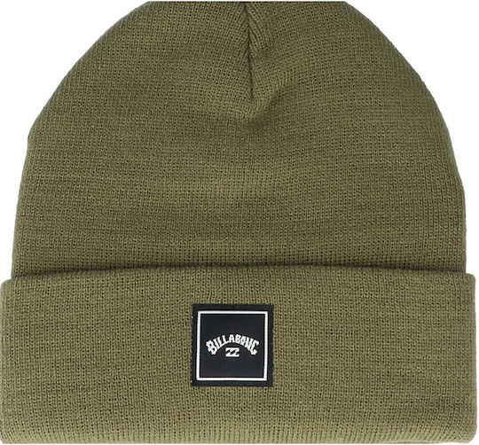 Stacked Beanie Unisex Căciulă Tricotată în Culoare Verde