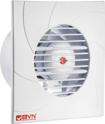 Ventilator de Perete pentru Baie 120mm Alb Ventilator de Perete pentru Baie 120mm Alb