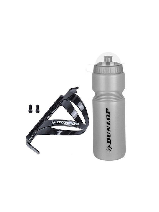 Dunlop Sticlă De Apă Pentru Ciclism 750ml Gri