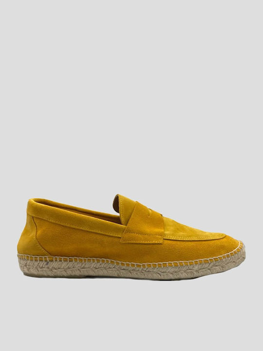 Men's Moccasins in Blonde Colour