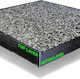 Alpine Fitness Δάπεδο Οργάνων Γυμναστηρίου Μαύρο 100x100x2cm 1τμχ