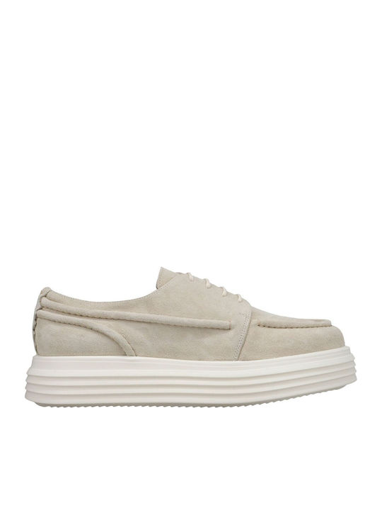 The-Antipode Men's Moccasins White